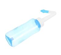 SOPOTUTU Flacone Per Lavaggio Dei Seni Paranasali 300ml Valvola Manuale Regolabile, Kit Di Risciacquo Portatile Per Adulti, Detergente Nasale Per Pulizia Profonda e Sollievo Da Congestione Quotidiano