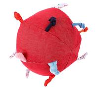 SOPOTUTU giocattoli montessori per giocattolo teether giocattolo per lo sviluppo sensoriale palle da gioco Red