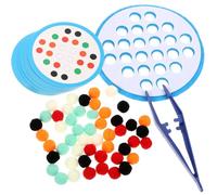 SOPOTUTU Giochi da Tavolo per Palline Interattive Morbide Gioco Educativo per Ragazzi e Ragazze Stimola Logica Osservazione e Coordinazione Manuale