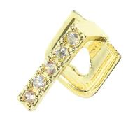 SOPOTUTU Grill Denti Singolo Hip Hop con Strass Accessorio Costume Punk per Feste Halloween Gioiello Rapper Leggero e Resistente