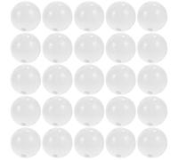 SOPOTUTU Inserti Sonori Accessori Multifunzione per Giocattoli 50 Pezzi in Plastica Bianca per Bambole di Peluche, per Festival e Progetti DIY per Ragazzo Ragazza
