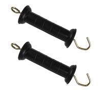 SOPOTUTU Isolate per Cancelli di Recinzione Elettrica in Plastica Resistente UV Set da 2 Pezzi Impugnatura Antiscivolo per di Ricambio Uso Esterno