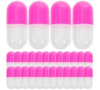 SOPOTUTU Kit Medico Giocattolo per 20 Pezzi Grandi Capsule Rosa, Set da Gioco Portatile per Ruolo Ospedale, Stimola Creatività e Coordinazione Mano-occhio