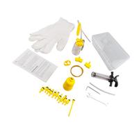 SOPOTUTU Kit Professionale per Spurgo Freni Disco Idraulici Bici Strumento Riempimento Olio Minerale Resistente e Portatile Adatto per Shimano e Mountain Bike