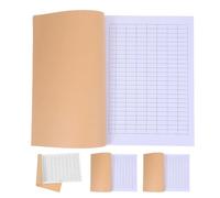 SOPOTUTU Libri Contabili per Piccole Imprese 4 Pezzi - Registro delle Spese Aziendali Griglia, Libro Mastro Vuoto per Gestione Inventario e Contabilità Personale, Quaderno per