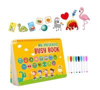 SOPOTUTU Libro Educativo per Prescolari Attività di Apprendimento Cognitivo con Pagine Interattive Colorate Sicuro e Stimolante per Sviluppo Cervello e Comunicazione