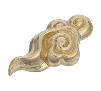 SOPOTUTU Maniglia per Porta in Ottone Anticato a Forma di Nuvola, Pomello per Mobili e Cassetti Foro Singolo, Ferramenta Vintage per Armadi Cucina e Cassettiere, Accessorio Decorativo