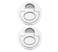 SOPOTUTU Maniglie per Portello in Acciaio Inox 2Pezzi, Maniglie Incassate Chiavistello per Boccaporto di Barca, Perfette per Camper e Yacht