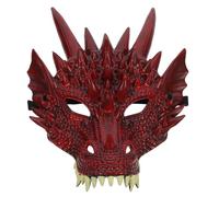 SOPOTUTU Maschera Drago Per Carnevale e Cosplay Maschera Ballo Riutilizzabile Leggera e Traspirante Per Feste Tema e Halloween Accessorio Decorativo Unico Per Adulti