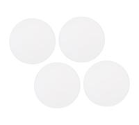 SOPOTUTU Paracolpi per Porta in Silicone 4 Pezzi, Tampone Protettivo Autoadesivo Rotondo Antifrattura, Fermaporta Silenzioso per Protezione Parete in Ufficio e Casa