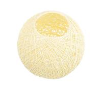 SOPOTUTU Paralume Creativo Sfera Beige Paralume Decorativo per Lampada da Soffitto e Lampadario Calda per Cameretta Soggiorno e Hotel