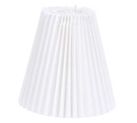 SOPOTUTU Paralume in Tessuto Bianco per Lampada da Tavolo e Plafoniera Copertura Decorativa Protettiva Design Semplice ed Elegante per e Accogliente