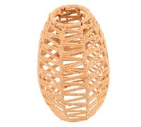 SOPOTUTU Paralume Lampada da Soffitto in Finto Rattan Paralume Stile per Ristoranti e Casa Sostituzione Resistente e per Lampadari Decorativi