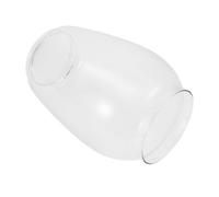 SOPOTUTU Paralume Vetro Rotondo per Lampada a Olio e Cherosene, Paralume Lanterna Vintage per Illuminazione Esterna, Sostituzione Globo Lanterna per Uso Interno ed Esterno