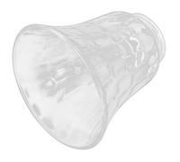 SOPOTUTU Paralume Vetro Trasparente Campana Ricambio per Lampade Parete e Sospensione Resistente e Facile da Installare Design Elegante e Adatto Stili Arredamento