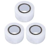 SOPOTUTU Pellicola Autoadesiva Trasparente per Imballaggio Alimentare 3 Pezzi Pe Resistente per Avvolgere Verdure e Frutta, Film Estensibile Ecologico per Confezionamento Pranzo da Asporto