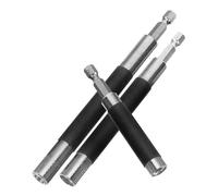 SOPOTUTU Porta Punte per Cacciavite Magnetico Asta di Prolunga Regolabile 80-140mm, Accessorio per Trapano Biella Telescopica Esagonale 3 Pezzi per Lavori in Spazi Ristretti