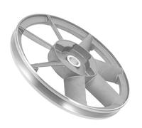 SOPOTUTU Puleggia in Alluminio per Compressore D’Aria, Testa Pompa Doppio Cilindro, Ruota Cinghia Dentata, Ricambio per Compressori, Installazione Semplice e Resistente