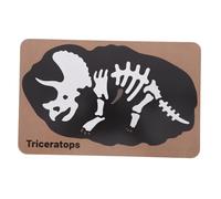 SOPOTUTU Puzzle Montessori in Legno per Anni Educativo Scheletro Stimola Abilità Motorie e Cognizione Regalo Divertente per Paleontologi