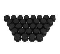 SOPOTUTU Replacement Lid for Bottles Dispenser Cap 30 Pezzi PP Nero per Flaconi 5-100 ml, Tappo per Dispenser per Olio da Cucina