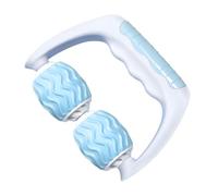 SOPOTUTU Rullo per Massaggio Muscolare Manuale in Abs Blu, per Relax Muscolare e Stretching Yoga