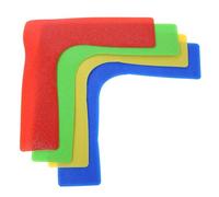 SOPOTUTU Segnalini per Allenamento Tennis e Sport in PVC 4 Pezzi Multicolore, Marcatori per Campi e Pavimenti ad Angolo Retto, Ausili per Esercizi di Agilità e Percorsi Sportivi