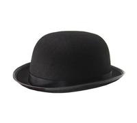 SOPOTUTU Set 2 Pezzi Cappelli da Mago in Feltro Nero per Taglia S + L Cappelli da Festa Divertenti per Carnevale Halloween e Costumi Ragazzi e Ragazze