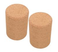 SOPOTUTU Set 2 Rulli Yoga in Sughero 5x15 Cm per Massaggio Muscolare, Rulli Antiscivolo per Stretching e Rinforzo Piedi e Caviglie, Strumento Portatile per Fitness, Recupero e