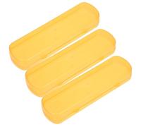 SOPOTUTU Set 3 Pezzi Custodie per Spazzolino da Denti da Viaggio, Contenitori in Pp Buona Tenuta e Design Unico, per Viaggi e Bagno