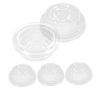 SOPOTUTU Set 4 Elementi Accessori Pompa per Allattamento in Silicone Leggero, Facili da Usare, Adatti per Uso Domestico e Centri di Puericultura Pompe a Vuoto Manuali ed Elettriche