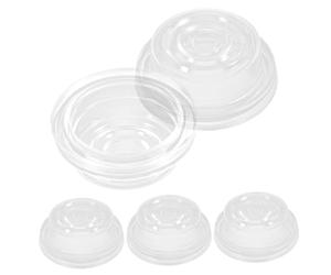 SOPOTUTU Set 4 Elementi Accessori Pompa per Allattamento in Silicone Leggero, Facili da Usare, Adatti per Uso Domestico e Centri di Puericultura Pompe a Vuoto Manuali ed Elettriche