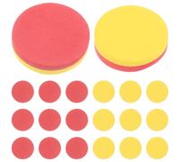 SOPOTUTU Set 50 Pezzi Contatori Matematici in Plastica Colorata, Chip Didattici per Conteggio e Gioco Creativo, Accessori Educativi per Apprendimento Precoce della Matematica in Età