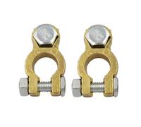 SOPOTUTU Set di 1 Paio Connettori Terminali Batteria Auto in Rame Morsetti per Terminale Batteria Veicoli RV Sgancio Rapido Compatibili la Maggior Parte dei Modelli Connessione Sicura