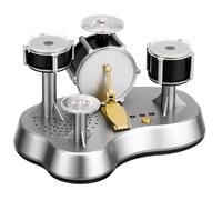 SOPOTUTU Set Di Tamburi Per Dita W501 Tamburo a Tocco Luminoso a Led, Strumento Musicale Per Bambini, Mini Batteria Elettronica Portatile Pannello Touch Per Pratica e Gioco