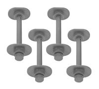 SOPOTUTU Stantuffo Erogatore in Plastica per Flusso di Saldatura 10cc Set da 4 Pezzi per Dispenser Siringa Pasta Saldante Accessorio per Attrezzature di Saldatura Professionale