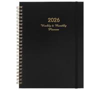 SOPOTUTU taccuino di pianificazione del programma organizzatore del giornale pianificatore per il lavoro pianificatore personale taccuino dell'agenda Planner Notebook Black