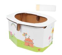 SOPOTUTU Toilette Pieghevole Portatile per Ragazzo Ragazza Ragazzo Ragazza Sacchetti Inclusi, Vasino Leggero e Compatto per Viaggio, Uso Esterno e Auto, Carta Igienica Spessa e Sicura