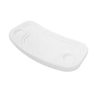 SOPOTUTU Vassoio per Seggiolone Bianco in Plastica Sicuro e Superficie Liscia, Accessorio Delicato e Semplice per Pranzi e Pasti dei Ragazzo Ragazza