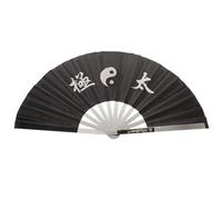 SOPOTUTU Ventaglio Cinese Tai Chi in Acciaio Resistente Pieghevole Ventaglio Grande Portatile per Danza Kung Fu e Spettacoli Accessorio Leggero e Durevole per Festival e Arti Marziali