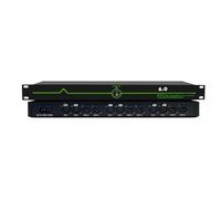 Soppressore di feedback professionale 6-in-6-out | Ritenzione Hi-Fi a 12 segmenti e anti-ululato digitale a 5 livelli, ideale for sale da musica, studio, performance dal vivo