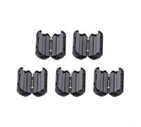 Soppressore di rumore, clip per cavi Morsetto for soppressione del rumore for cavo 5x nucleo in ferrite TDK, riduce le interferenze sui cavi audio e video(13mm)
