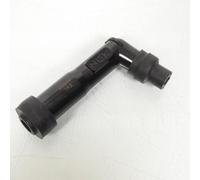 soppressore di rumore ngk xd01f 1kohms senza oliva nero gomito 80° per moto /