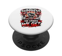 Sopprimere il voto Protesta Resistenza Difendere i diritti di voto PopSockets PopGrip Adesivo