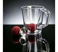 Sopra Clear Magic Trucchi Visivi Trasparente Tazza & Palla Carico Svanisce Routine Close-up Fase Illusioni Trucchi Mentalismo Puntelli