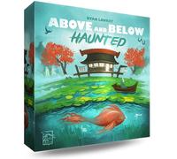 Sopra e sotto: gioco da tavolo infestato | Avventura storia spettrale | Red Raven Games | Costruzione del villaggio di strategia leggera | 2-4 giocatori | Età 8+ | Carte, dadi e incontri spettrali