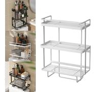 Sopra il ripiano della toilette sopra il supporto della carta del bagno