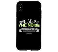 Sopra il rumore - Urban Typography Streetwear Custodia per iPhone XS Max