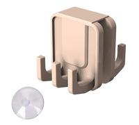 Sopra la porta di vetro Doccia Asciugamano Rack Bagno Accappatoio Gancio Ventosa Doccia Doppio Lato Gancio Accappatoio Gancio per Vetro