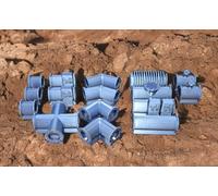 Sopra Terra Pipelines 16pcs Sci-Fi Modellare Diorama Wargaming Warhammer 40k