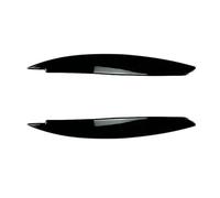 Sopracciglia fari dell'auto Per Serie 1 Per E81 Per E82 Per E87 Per E88 2006-2013 Auto Lampada Faro Sopracciglia Copertura Trim Palpebre coperchi